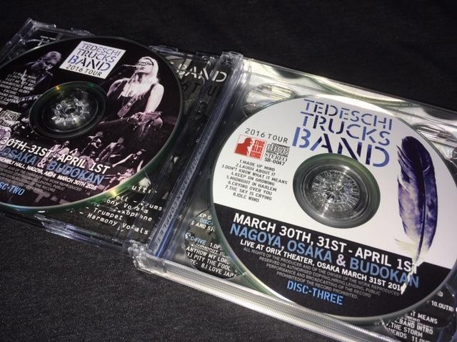 TEDESCHI TRUCKS BAND / 2016 JAPAN COMPLETE (6CDR)