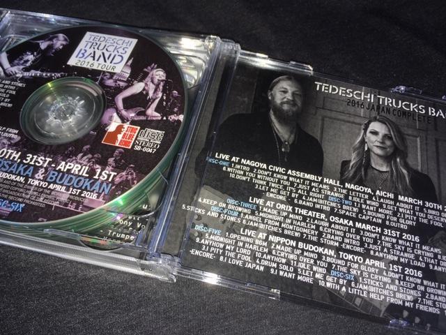 TEDESCHI TRUCKS BAND / 2016 JAPAN COMPLETE (6CDR)