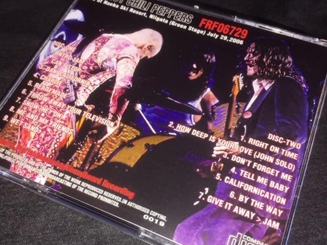 RED HOT CHILI PEPPERS / FRF06729 Limited Edition (2CDR+1DVDR)