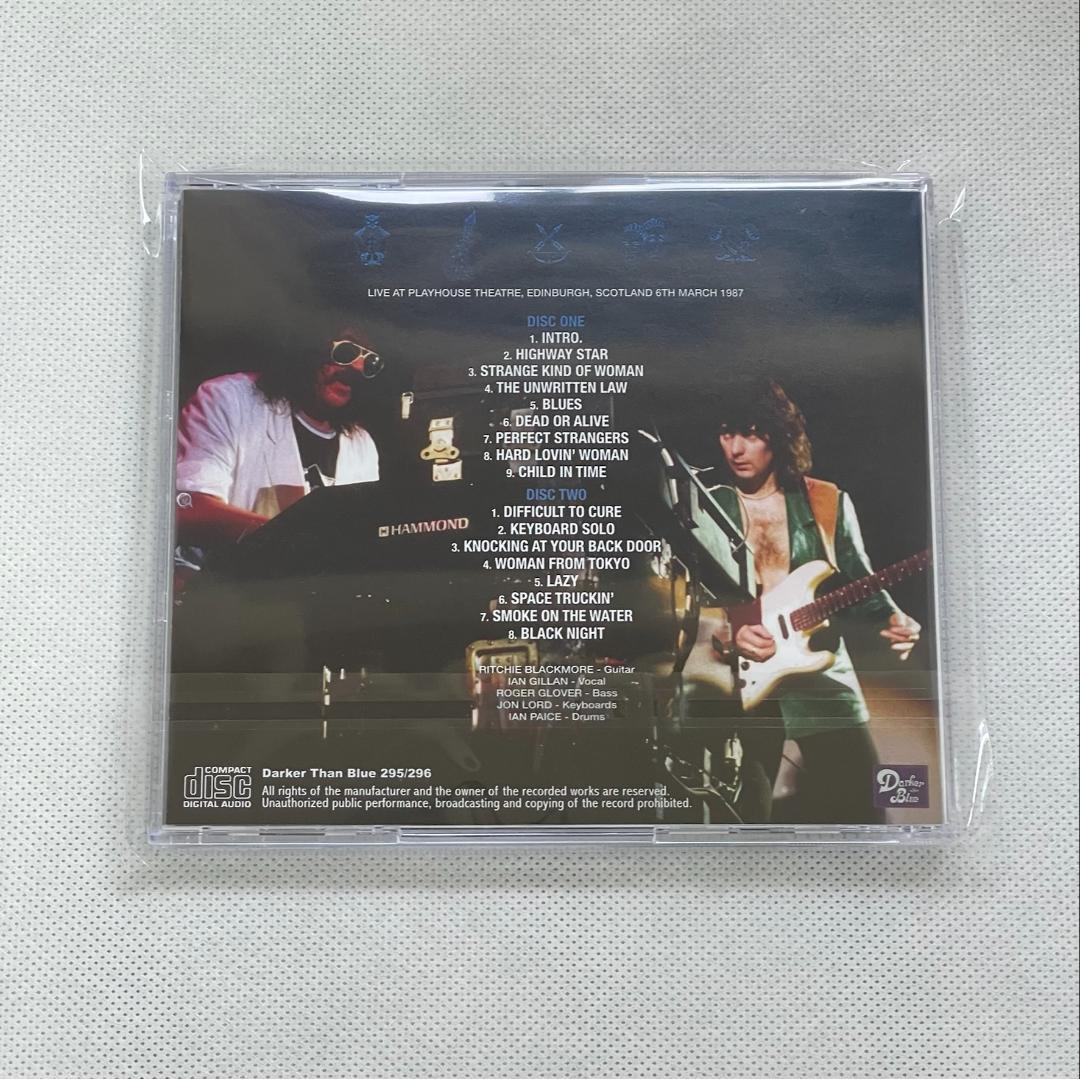 DEEP PURPLE / EDINBURGH 1987 (2CD)