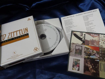 Led Zeppelin / Classic Records 45 RPM One Side Pressing 12CD Box Empress Valley