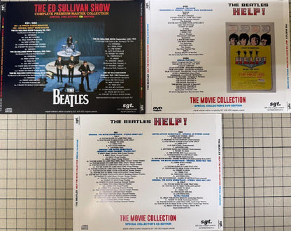 THE BEATLES /  A HARD DAY'S NIGHT THE MOVIE / HELP! THE MOVIE / THE ED SULLIVAN SHOW 6 Titles Set (6CD+6DVD)