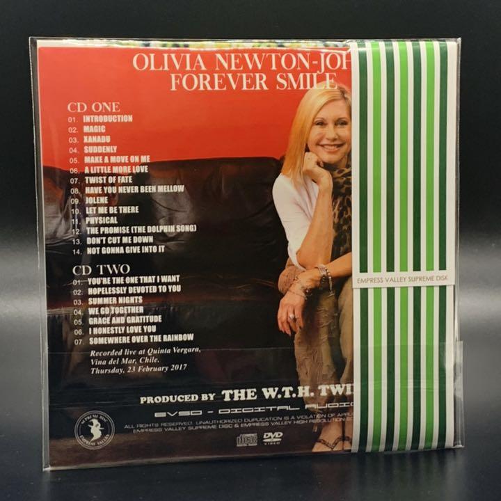 OLIVIA NEWTON-JOHN / FOREVER SMILE 2017 (2CD＋DVD)