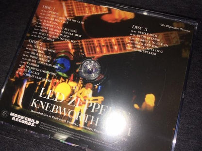 Led Zeppelin Knebworth Day 1 1979 Definitive Version 3CD Moonchild