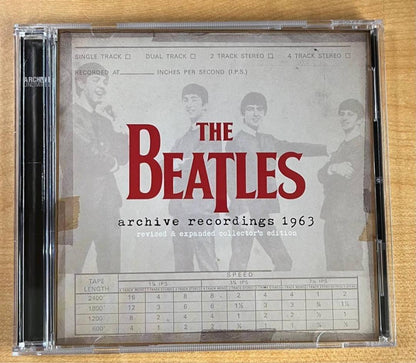 The Beatles / Archive Recordings 1963 Collector's Edition 2CD Factory Silver Discs