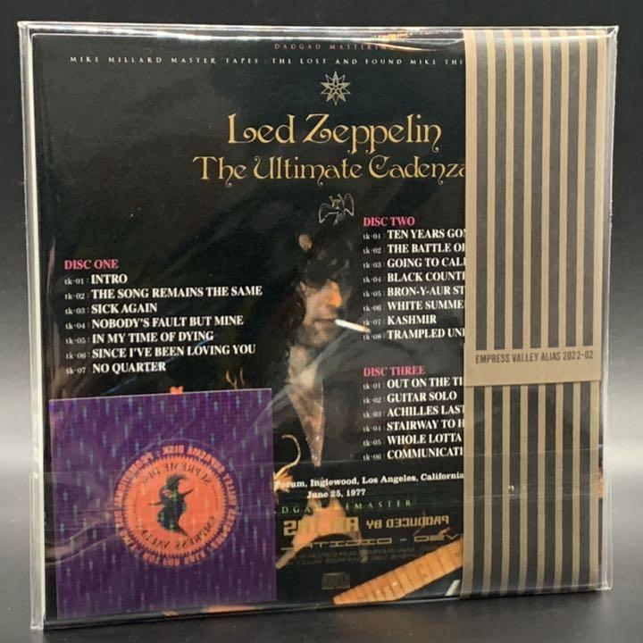 LED ZEPPELIN THE ULTIMATE CADENZA 1977 3CD