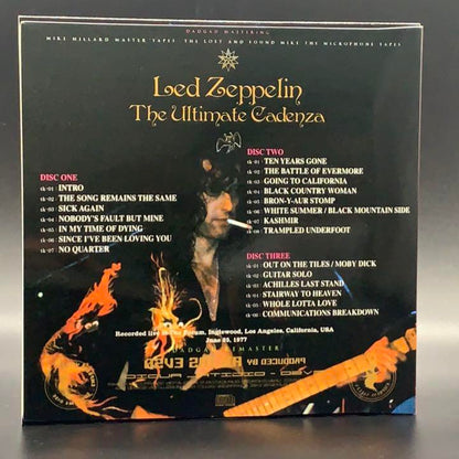 LED ZEPPELIN THE ULTIMATE CADENZA 1977 3CD