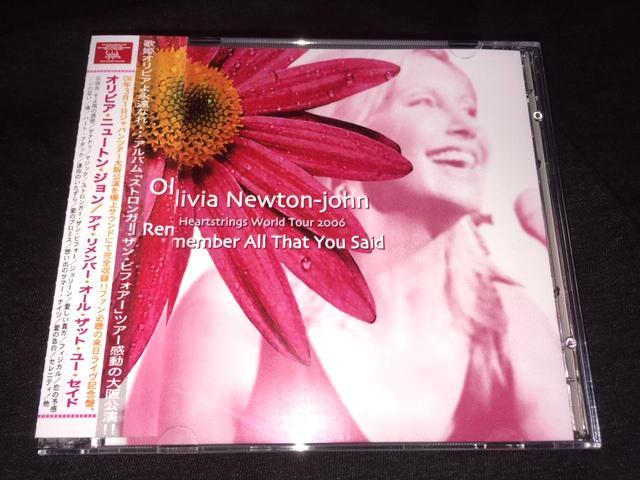 OLIVIA NEWTON-JOHN / I Remember All That You Said (2CDR)