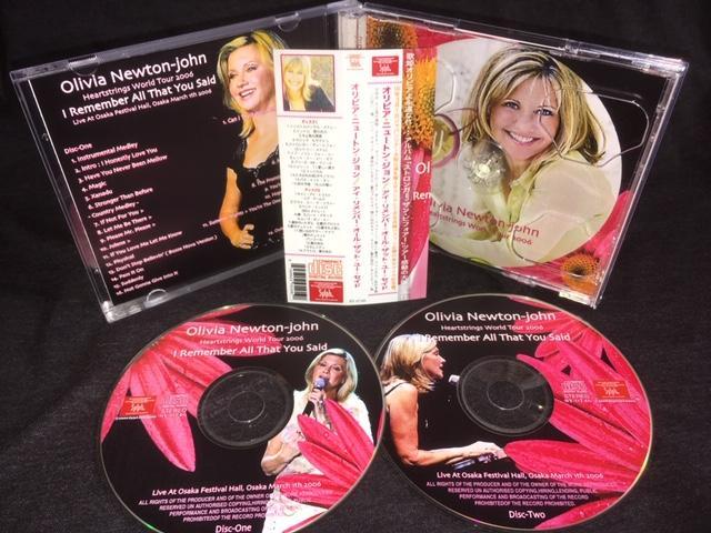 OLIVIA NEWTON-JOHN / I Remember All That You Said (2CDR)