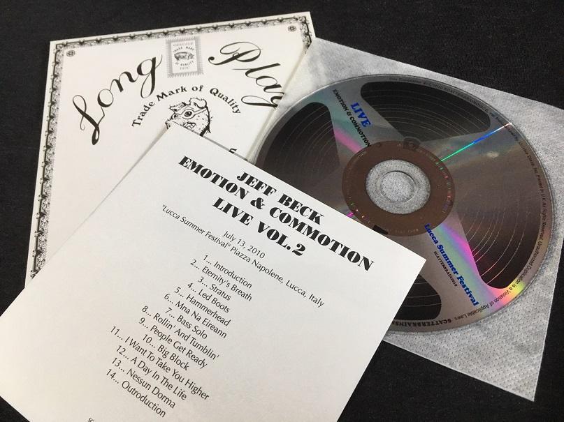 Jeff Beck / Emotion & Commotion Live Vol.2 (1CD)