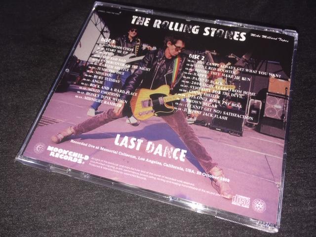 The Rolling Stones Last Dance 1989 LA CD 2 Discs Moonchild Mike Millard Tapes