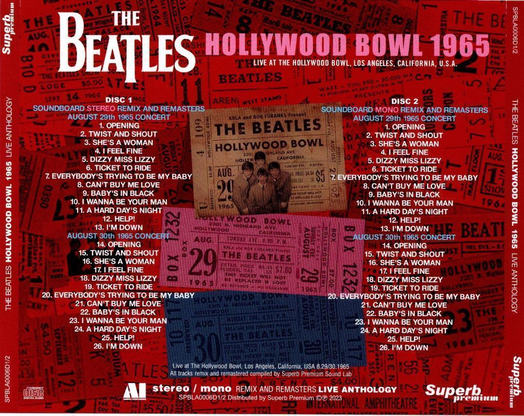 THE BEATLES / LIVE ANTHOLOGY 1964 & 1965 6Titles Set (8CD)