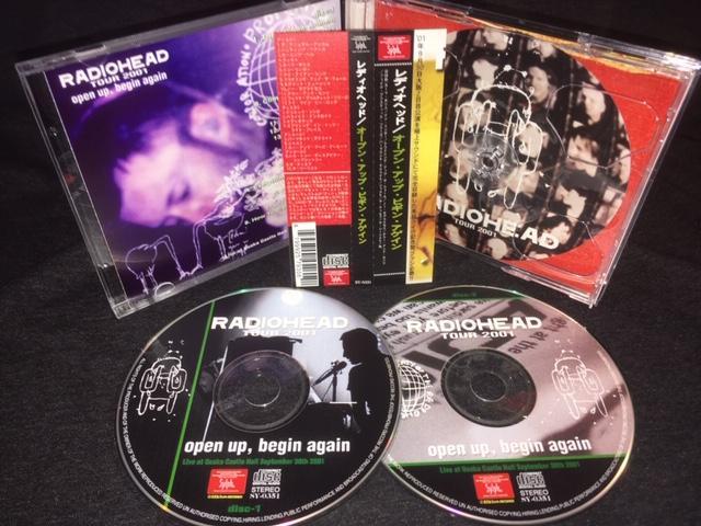 RADIOHEAD / OPEN UP,BEGIN' AGAIN (2CDR)
