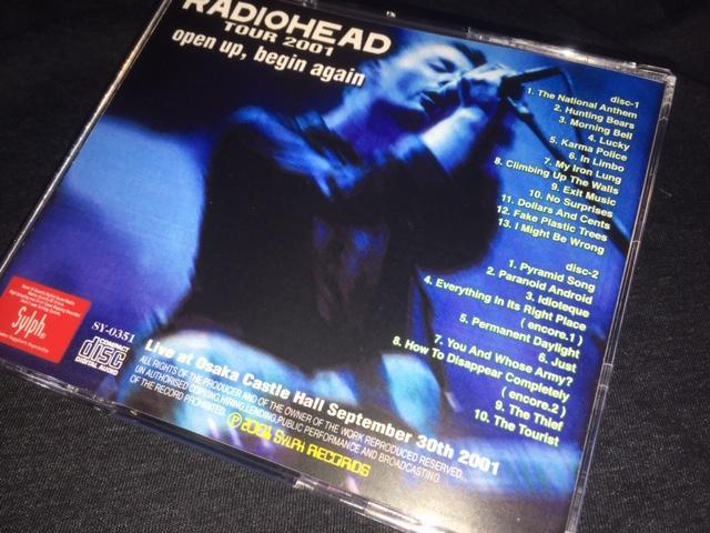RADIOHEAD / OPEN UP,BEGIN' AGAIN (2CDR)