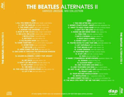 THE BEATLES / ALTERNATES I & II Set 4CD VARIOUS UNUSUAL MIX