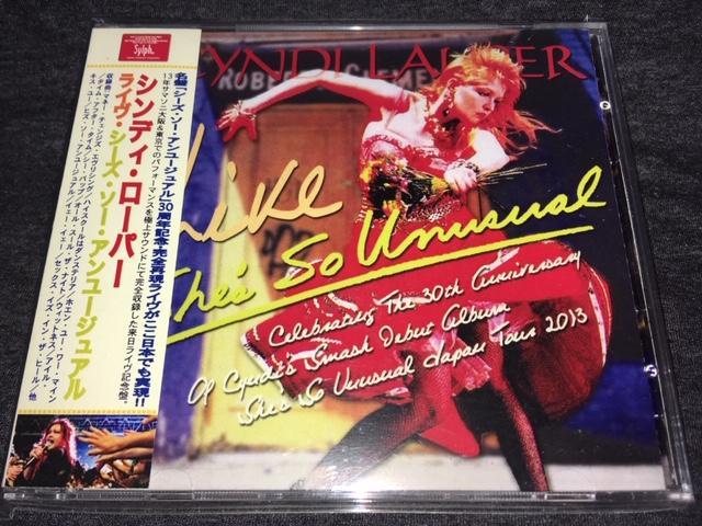 CYNDI LAUPER / LIVE SHE'S SO UNUSUAL (2CD)