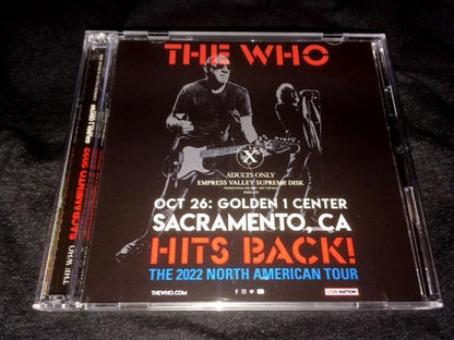 The Who / Sacramento 2022 (2CDR)