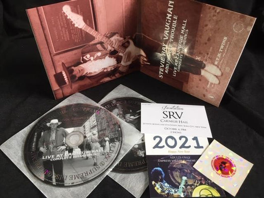 Stevie Ray Vaughan And Double Trouble / Live At Carnegie Hall 2CD