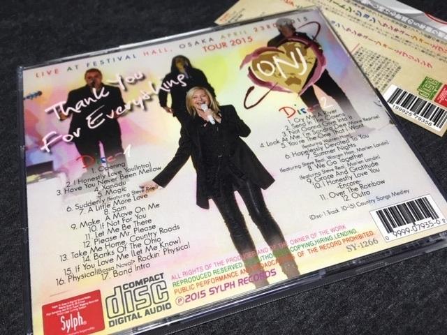 OLIVIA NEWTON-JOHN / THANK YOU FOR EVERYTHING 【2CDR】