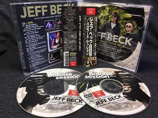 JEFF BECK / BALOISE SESSION 2016 (1CDR+1DVDR)