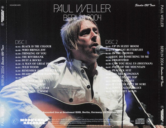Paul Weller / Berlin 2004 (2CD) Moonchild Records