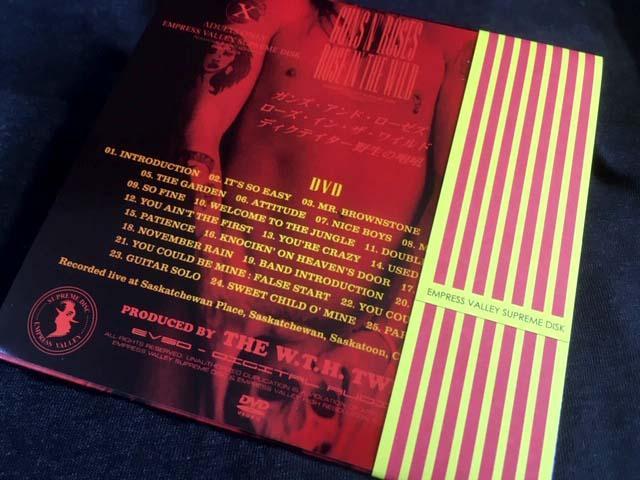 GUNS N' ROSES / ROSE IN THE WILD (1DVD)