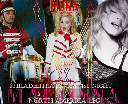 MADONNA / MDNA Tour 2012 North America Leg 1st Night Wells Fargo Center (1DVDR+2CDR)