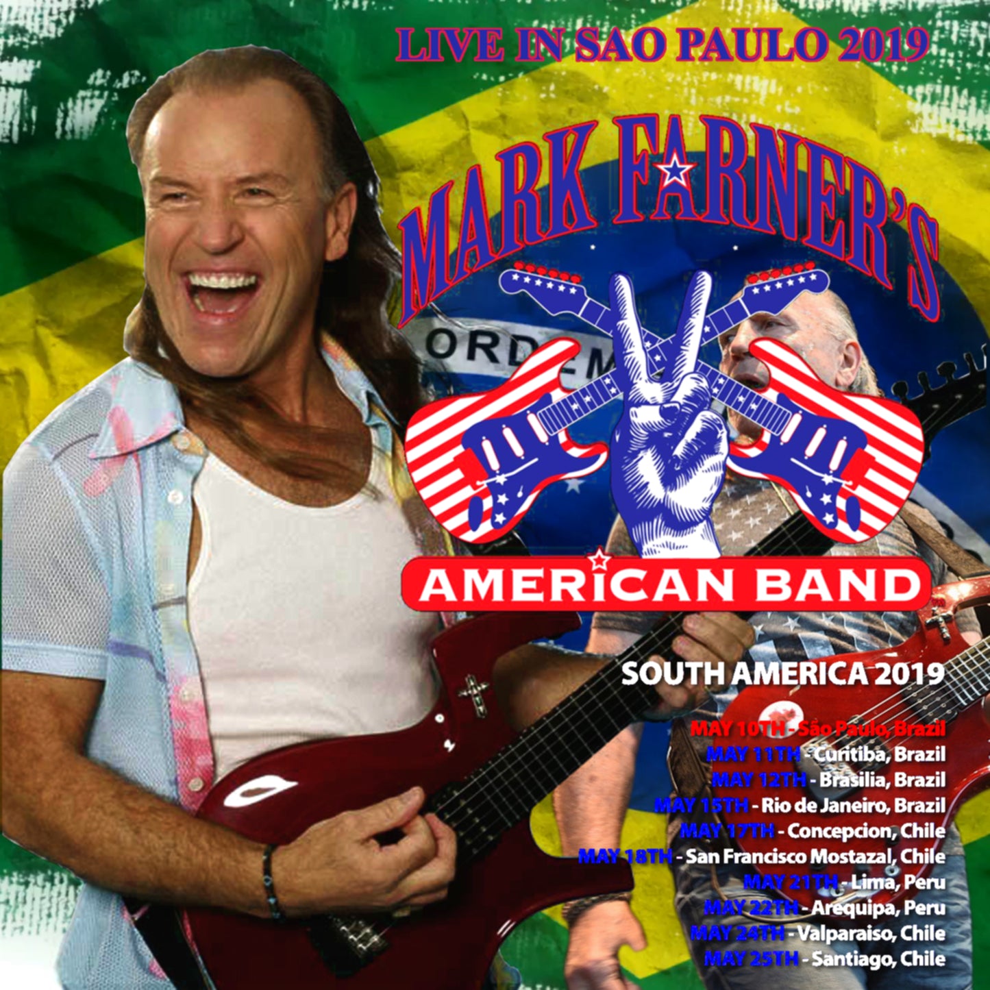 Mark Farner / At Brazil 2019 Brazil Show one Teatro Gamaro (2CDR)