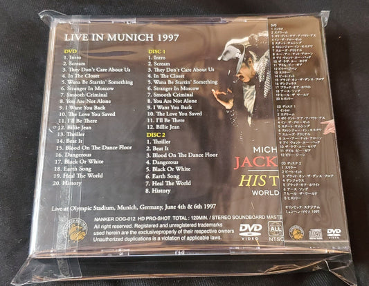Michael Jackson / Live In Munich 1997 History World Tour (2CD+1DVD)