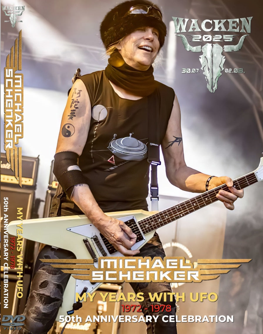Michael Schenker / My Years With UFO Tour 2025 PRO SHOT (1DVDR)