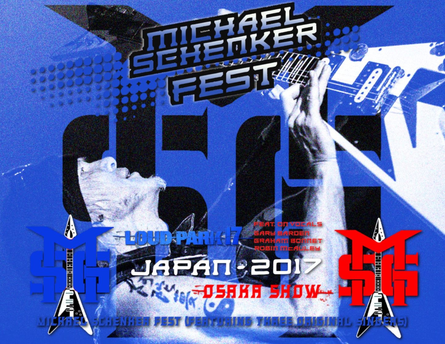 Michael Schenker Fest / Japan Tour 2017 Complete LOUD PARK 17 FESTIVAL (4CDR)