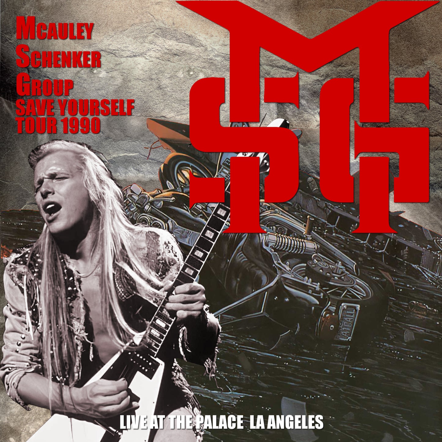 McAuley Schenker / Save Yourself Tour 1990 SOUNDBOARD (1CDR)