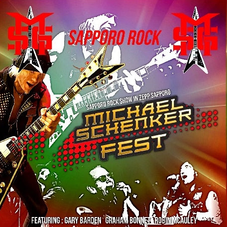 MICHAEL SCHENKER / MICHAEL SCHENKER FEST 2016 in Sapporo Japan show Final Zepp Sapporo (4CDR)