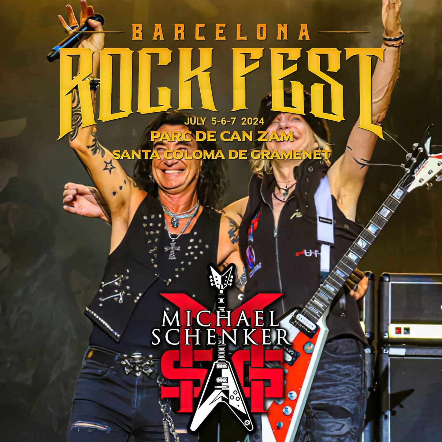 Michael Schenker Group / Rock Fest BCN 2024 Barcelona (1CDR)