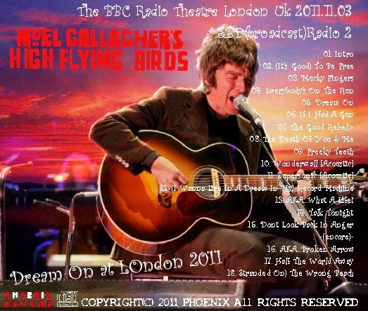 Noel Gallagher's High Flying Birds / In London 2011 (1CDR)