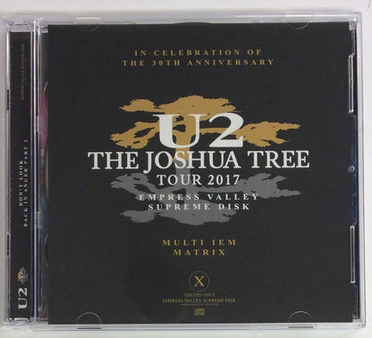 U2 Don't Look Back In Anger Part 2 The Joshua Tree Tour 2017 2CD Empress Valley