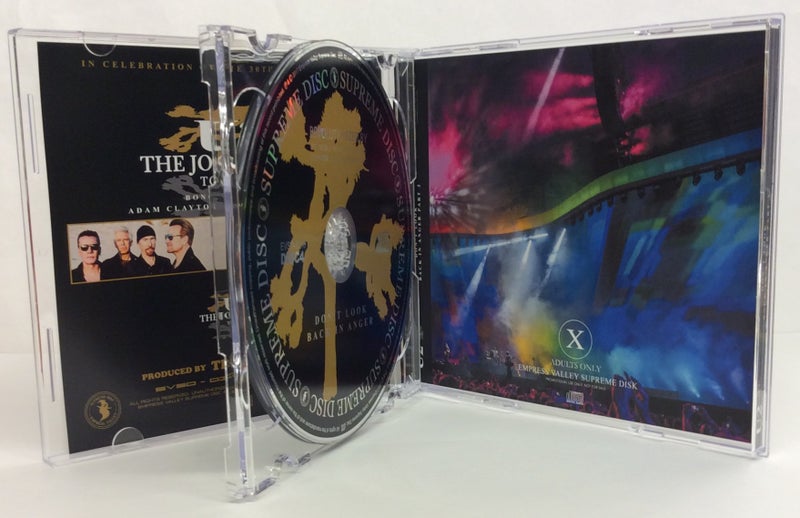 U2 Don't Look Back In Anger Part 2 The Joshua Tree Tour 2017 2CD Empress Valley