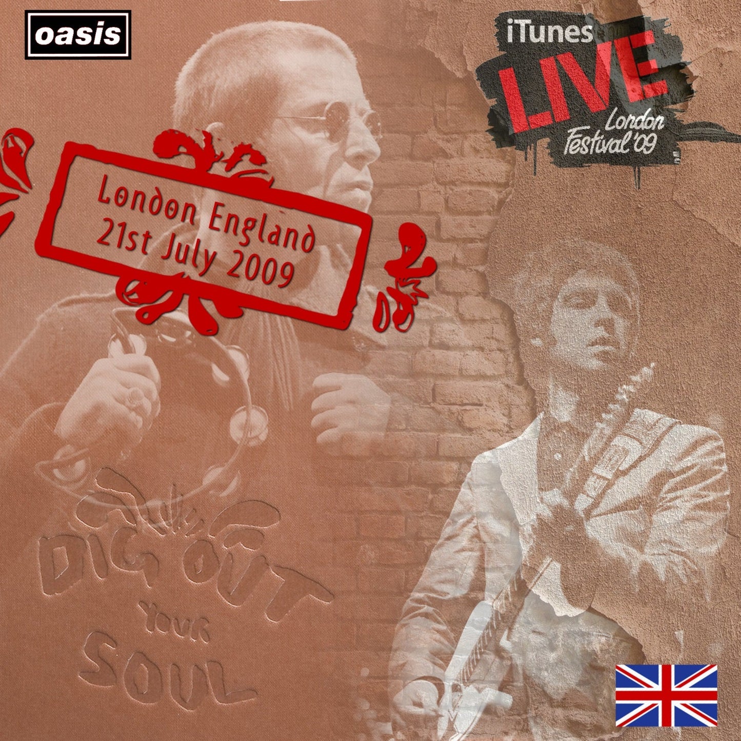 Oasis / Dig Out Your Soul Tour 2009 iTunes Festival (2CDR)