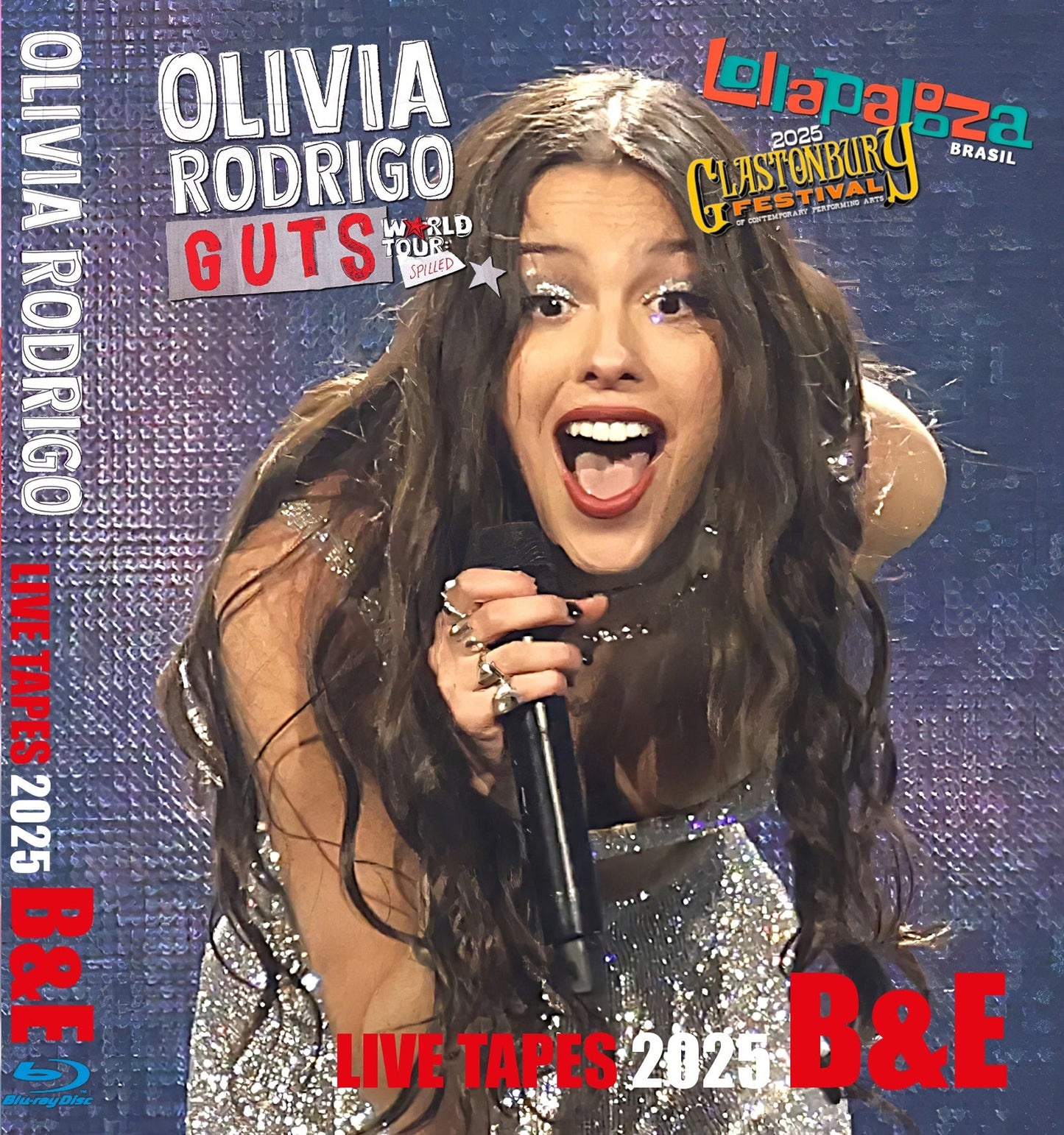 Olivia Rodrigo / CINTAS EN VIVO 2025 B&amp;E PRO SHOT (1HAB)