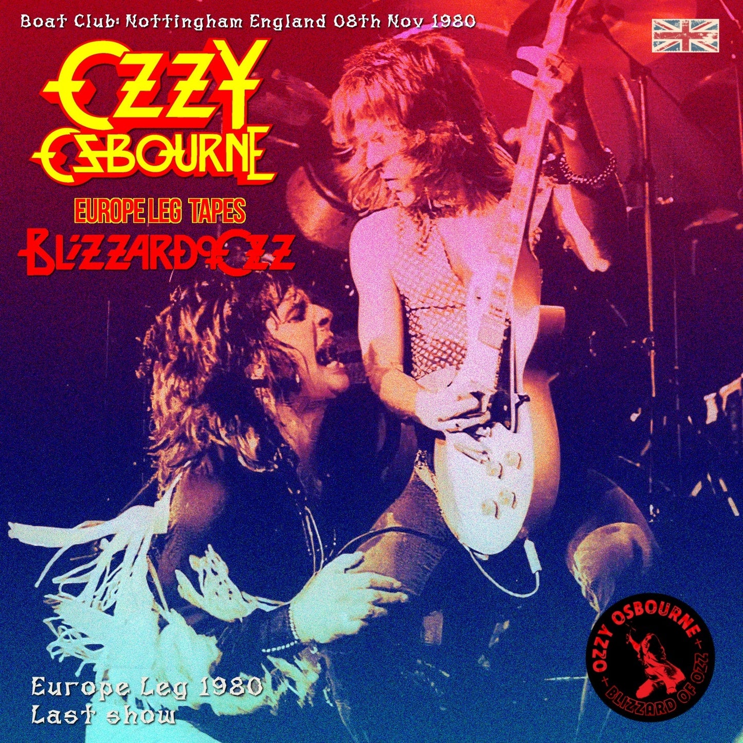 Ozzy Osbourne / Blizzard of Ozz Tour 1980 Final (1CDR)