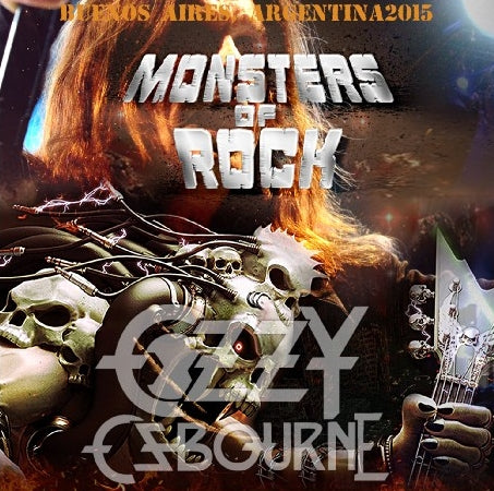 Ozzy Osbourne / Monsters of Rock Ar 2015 Ciudad del Rock (1CDR)