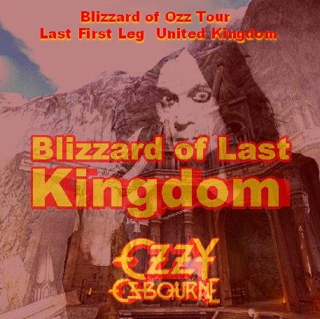 Ozzy Osbourne con Randy Rhoads / Blizzard of Ozz Tour Prima tappa Regno Unito 1980 Ultimo giorno (1CDR)