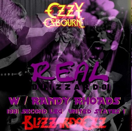 Ozzy Osbourne con Randy Rhoads / Blizzard of Ozz Tour 81 Seconda tappa Stati Uniti INDIANAPOLIS (1CDR)