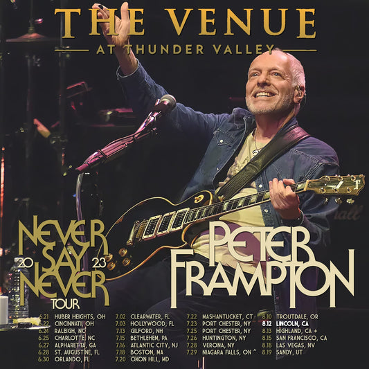 Peter Frampton / Never Say Never Tour 2023 (2CDR)