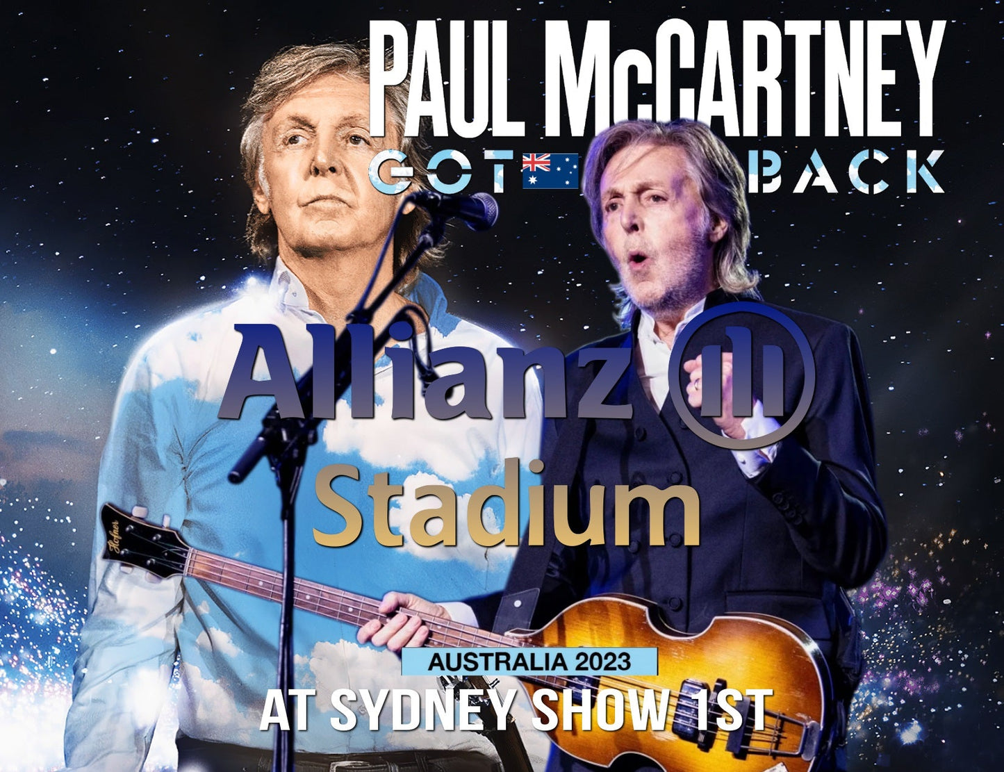 Paul McCartney / Got Back Tour australiano 2023 (2CDR)