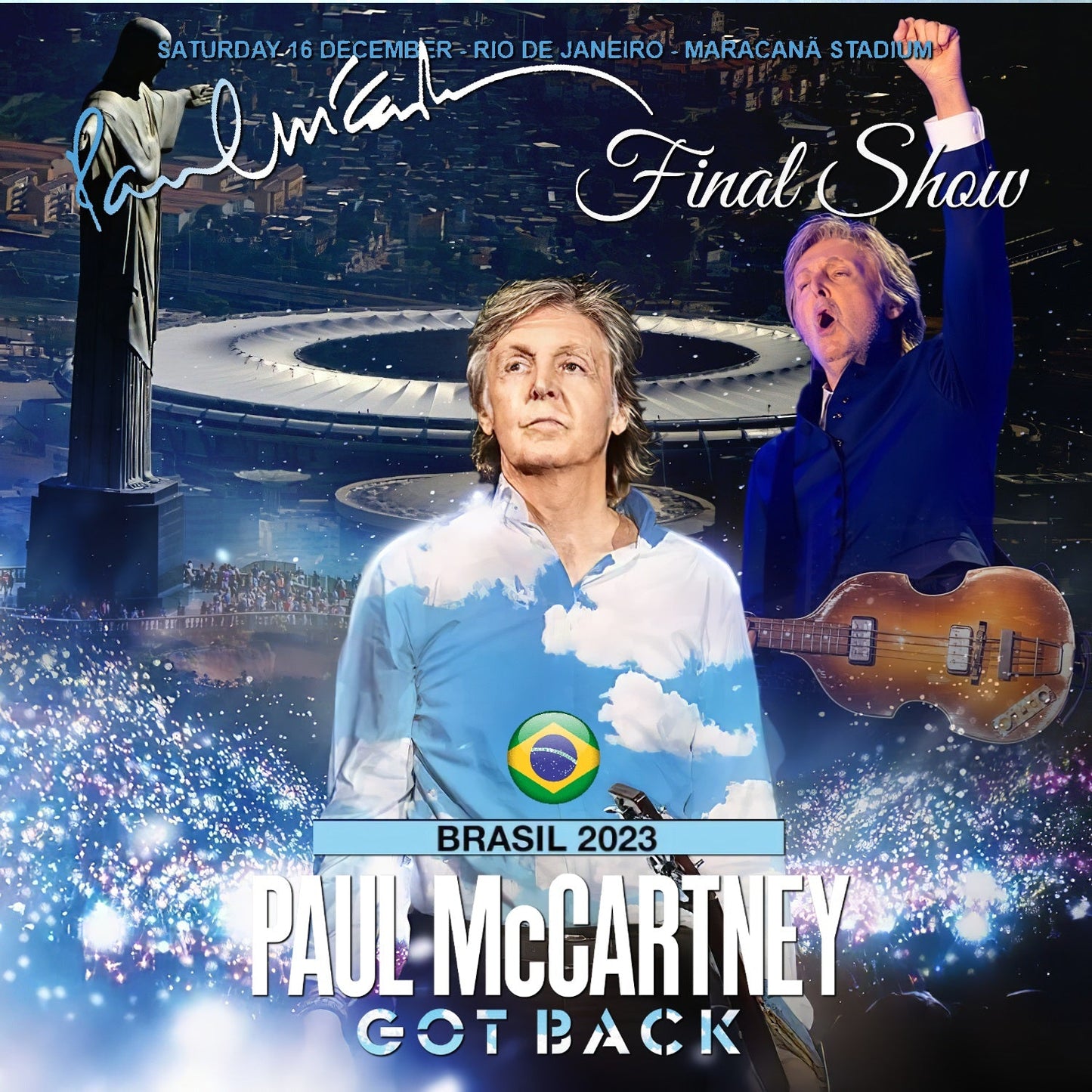 Paul McCartney / Got Back South American Tour 2023 Final Soundboard (2CDR)
