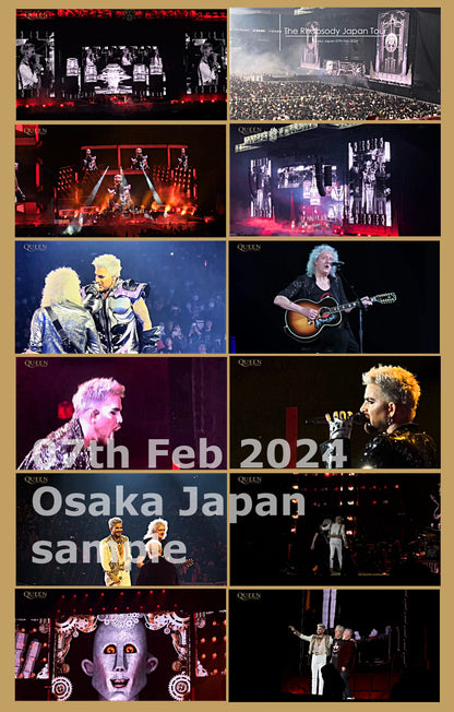 QUEEN + ADAM LAMBERT / The Rhapsody Japan Tour OSAKA 2024 (1BDR+2CDR)