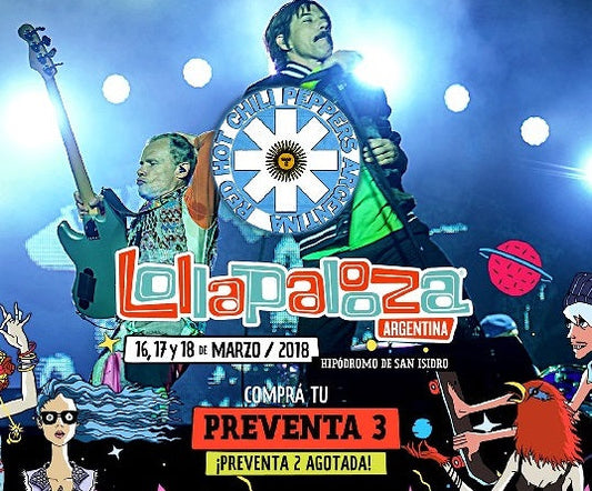 Red Hot Chili Peppers / 2018 Tour Lollapalooza 2018 (2CDR&1DVDR)