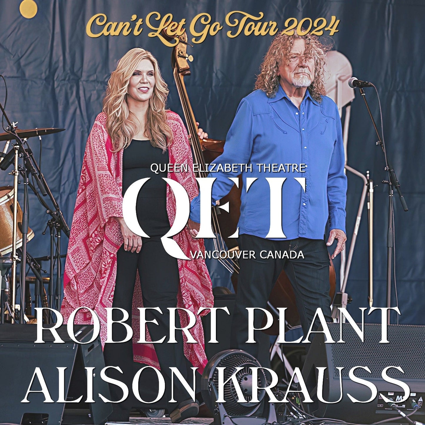 Robert Plant e Alison Krauss / Can't Let Go Tour 2024 (2CDR)
