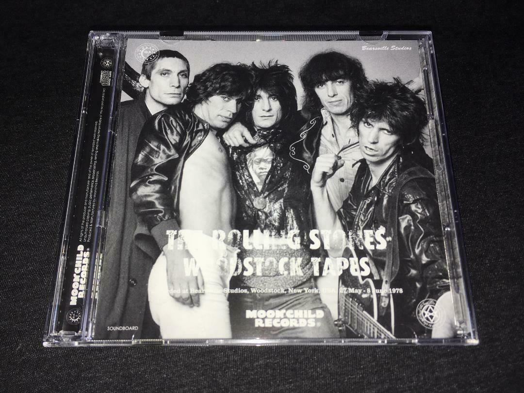 The Rolling Stones Woodstock Tapes #1 & #2 Studio Sessions 1978 Moonchild 4CD set